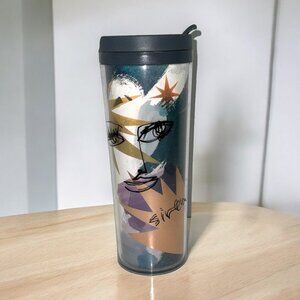 Starbucks 2012 Siren Water or Coffee Insulated Tumbler Plastic Travel Mug 16 oz